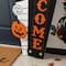 Glitzhome® Halloween Wood Mummy and Welcome Coffin Porch Decor Set